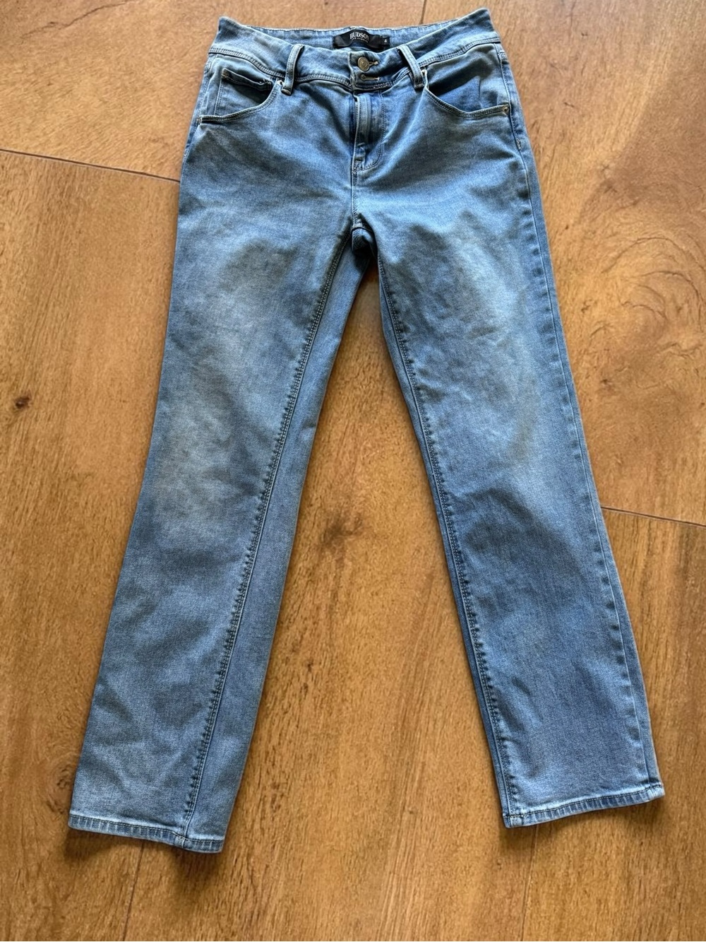 Hudson Jeans Women Size 4 Medium Wash Stretch Skinny‎ Denim Jeans Casual Denim